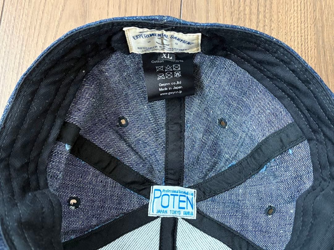WAREHOUSE POTEN コラボモデル DENIM CAP ウエアハウス