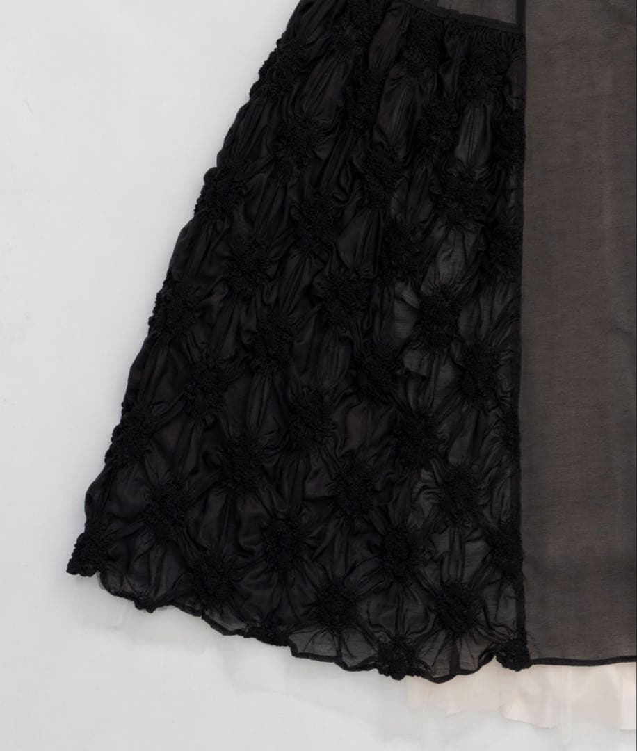 新品タグ付き　プランクプロジェクト　フラワーシャーリングパネルワンピース