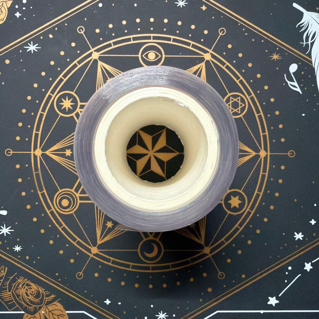 【8950】海外　マステ　中古巻　貝殻光マスキングテープ　お花系　ピンク