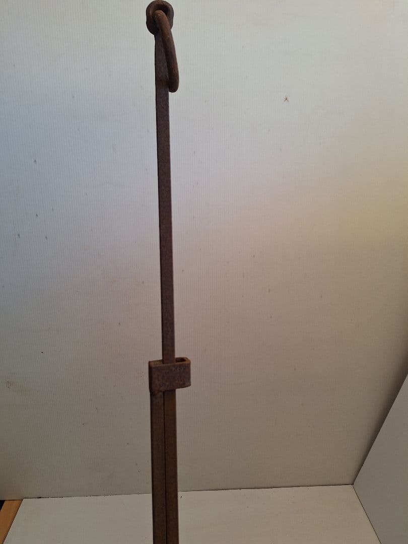 自在鉤　囲炉裏道具　アンティーク　鉄鉤　鉄鍋　引き取り専用