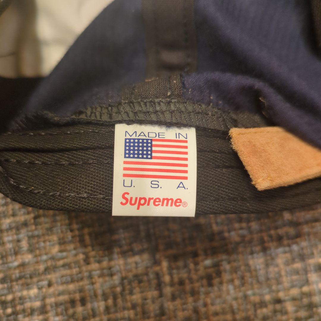 ※[サボテン]Supreme コーデュロイ ベースボールキャップ ネイビー