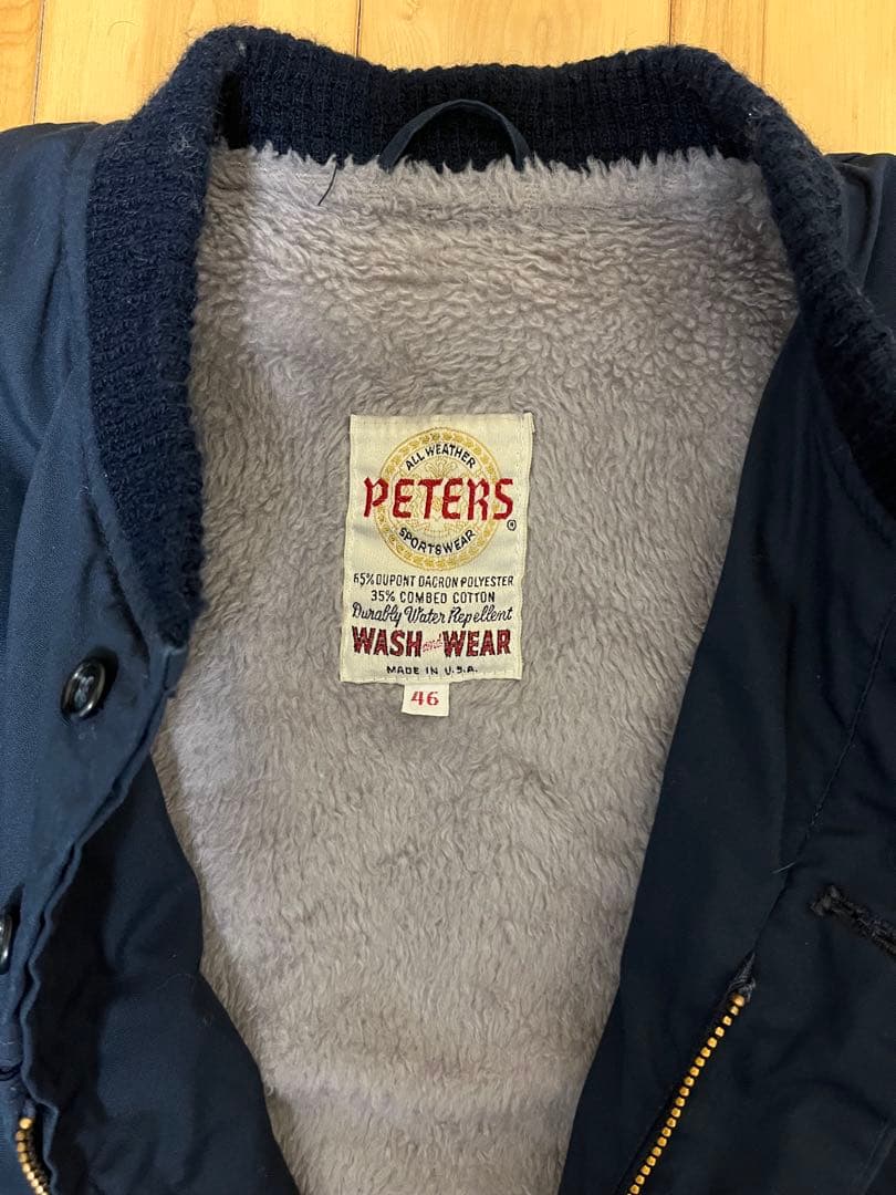 60's PETERS カップショルダージャケット