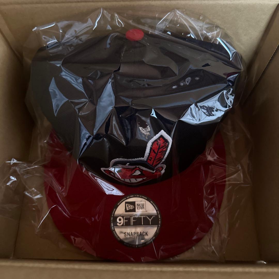 ニューエラ★クリーブランド，インディアンスナップキャップ