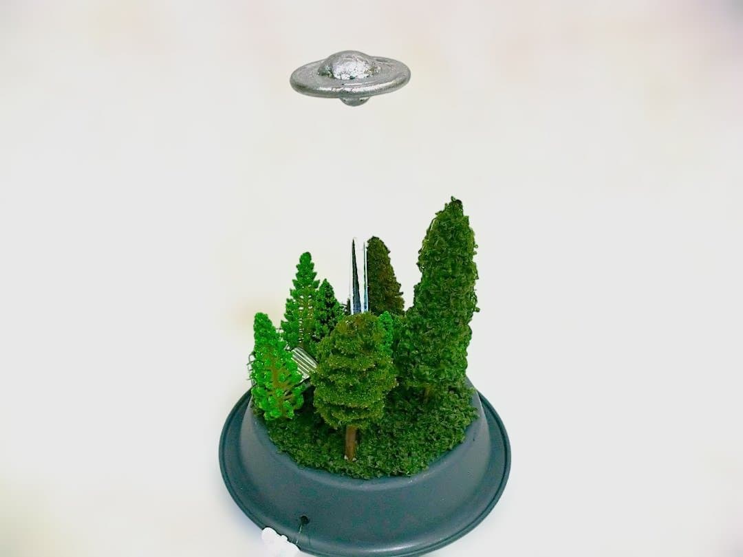 エリア５１UFOジオラマシリーズ、レーザービーム（スモールサイズ）特別価格