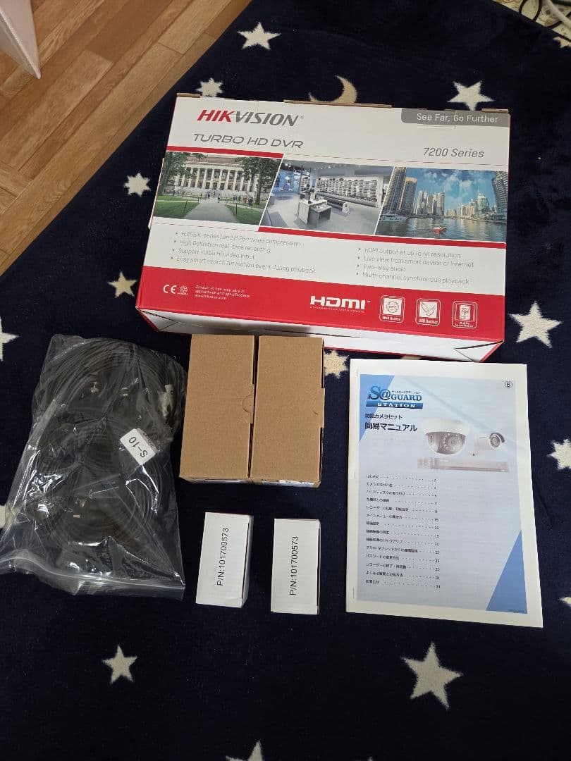 HIKVISION Turbo HD DVR 7200 Series セット