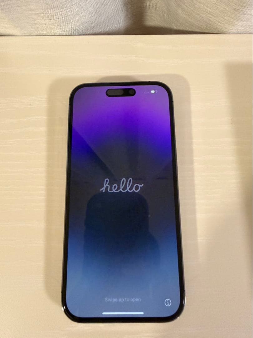 美品★iPhone 14 Pro 256GB ディープパープル SIMフリー