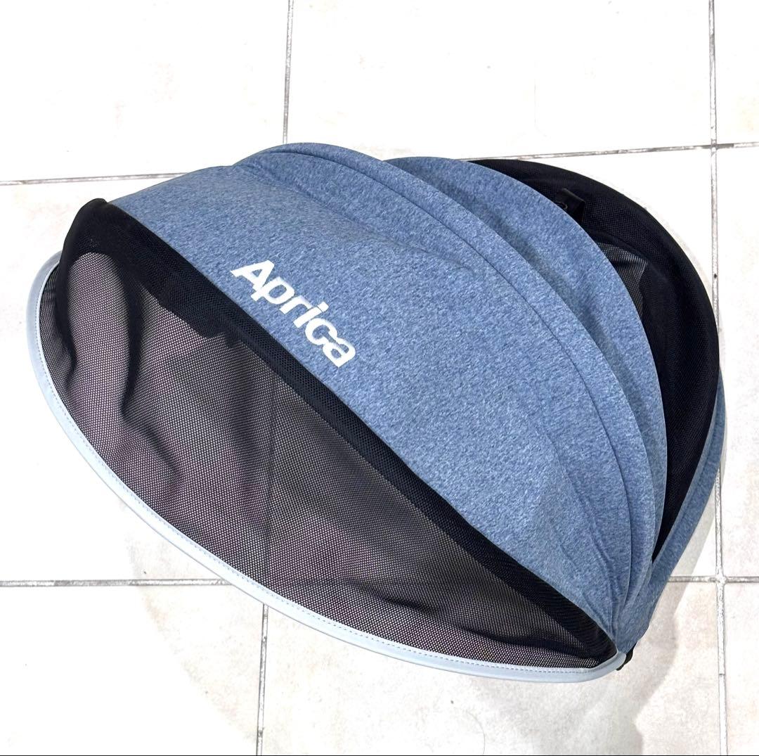 美品✨Aprica クルリラAD チャイルドシート ISOFIX ネイビー