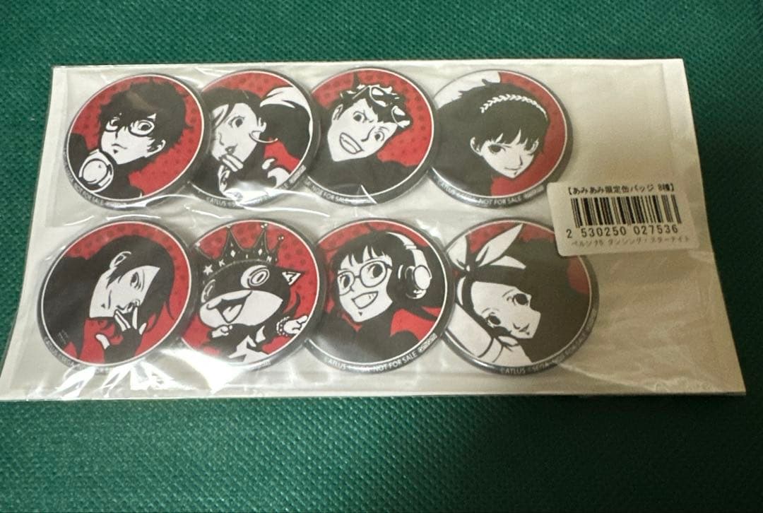 ペルソナ5 ダンシング・スターナイト 特典缶バッジセット