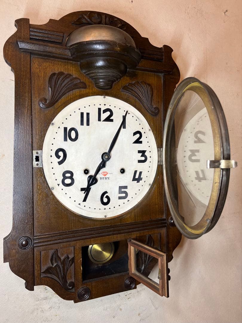 大鐘！　柱時計　古時計　レトロ　振り子　ゼンマイ　ボンボン　アンティーク　精工舎