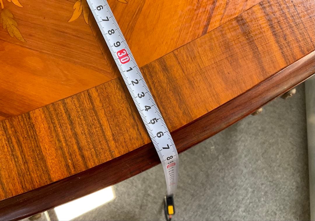 木製装飾チェスト 3段　猫脚　イタリア