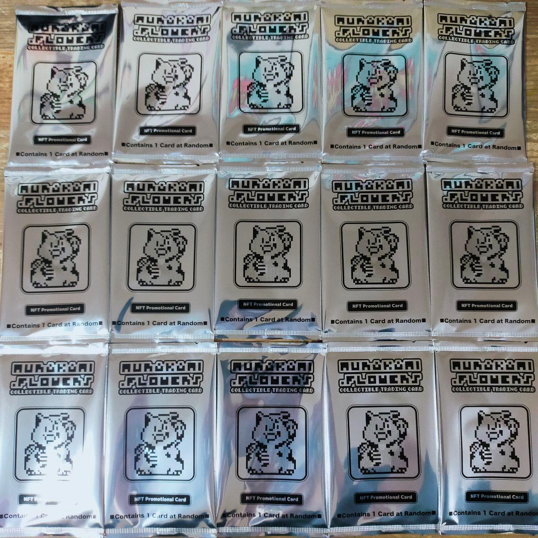 【15パック】108フラワーズリバイズド NFTトレカ 村上隆 ※ラスト販売