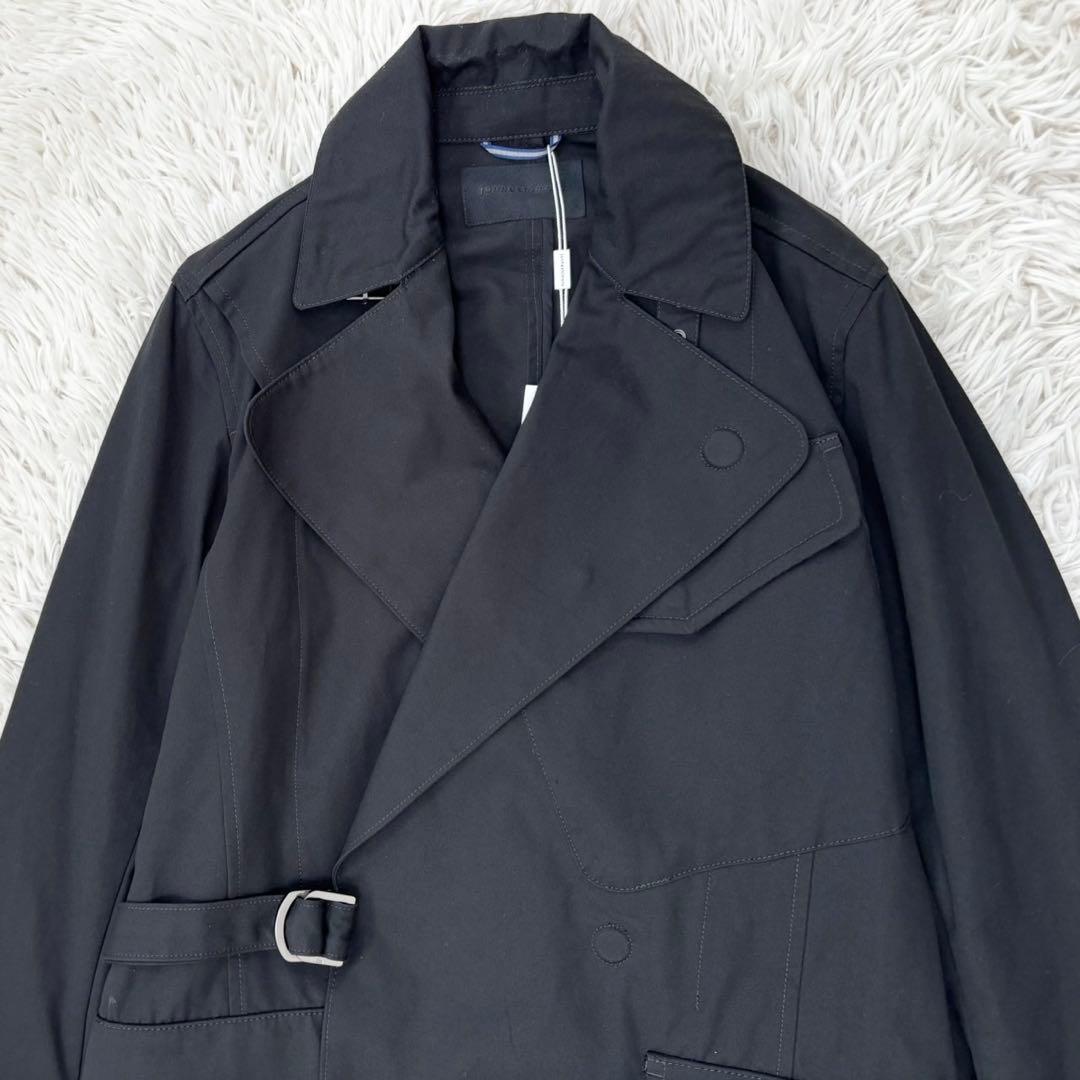 新品未使用 junhashimoto マグボタン タイロッケンコート 黒 2