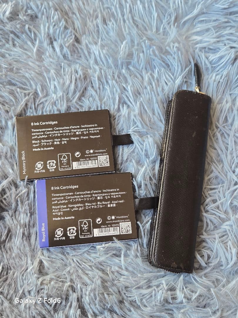 Montblanc（モンブラン）ボヘム 万年筆・本革ケース・インクセット