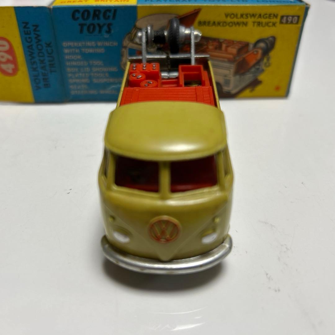 コーギー No.490 フォルクスワーゲン VW BREAKDOWN TRUCK