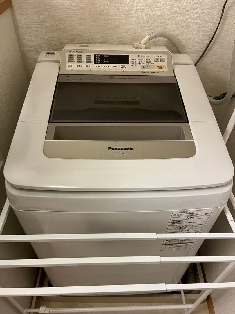 Panasonic 縦型洗濯機 NA-FA90H2 本体