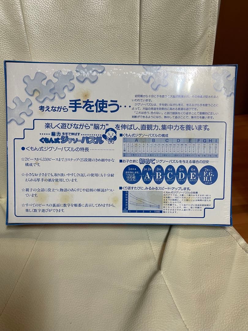 希少！　くもん式ジグソーパズル 乗り物 C&Dセット