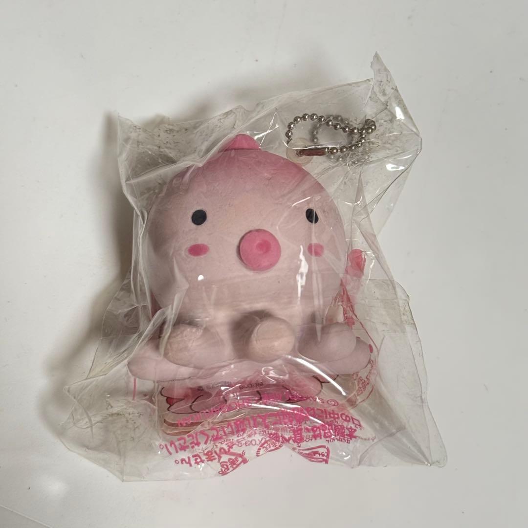 【未開封】ブルーム たこちくび星人 スクイーズ ボールチェーン