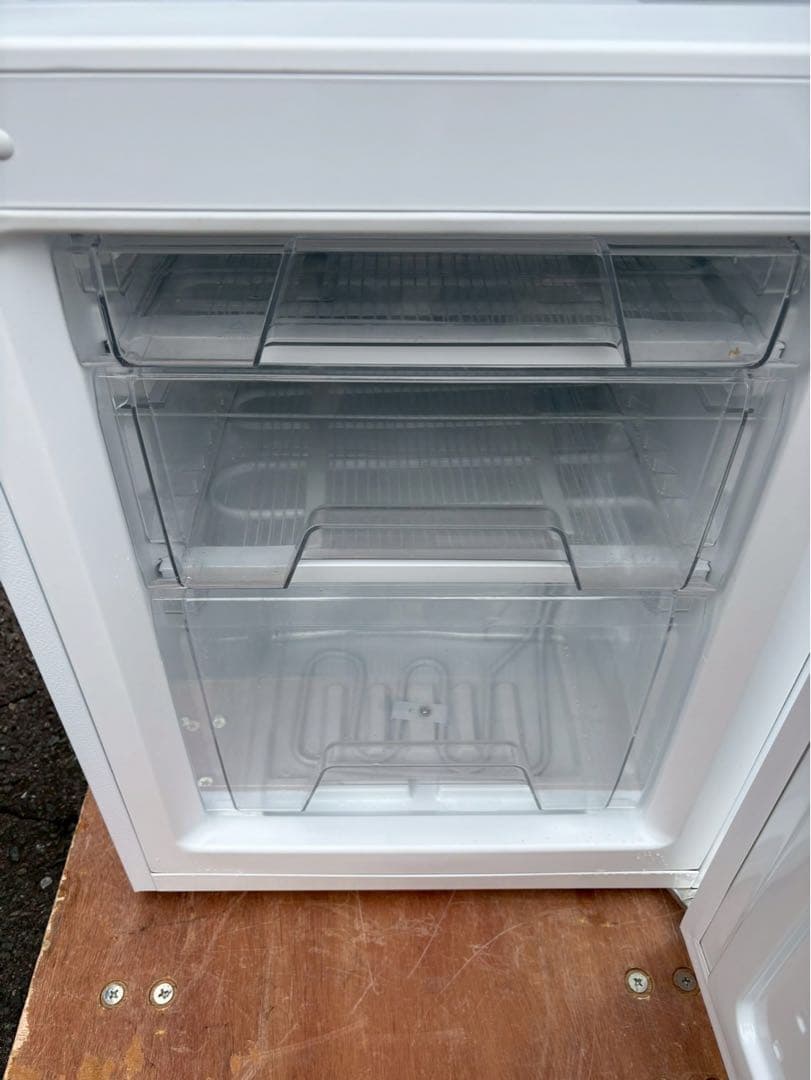 無料配送有　IRIS OHYAMA 冷蔵庫　IRSD-14A-W 2023年製