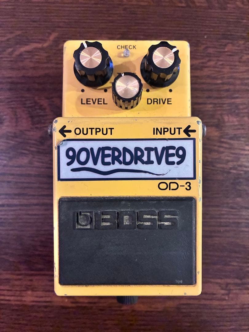BOSS OD-3 ギターエフェクター 9OVERDRIVE9 mod
