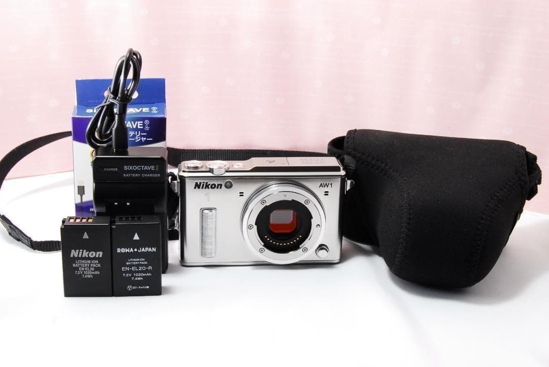 〓防水・耐衝撃性能〓ニコン NIKON 1 nikkor AW1 ミラーレス一眼