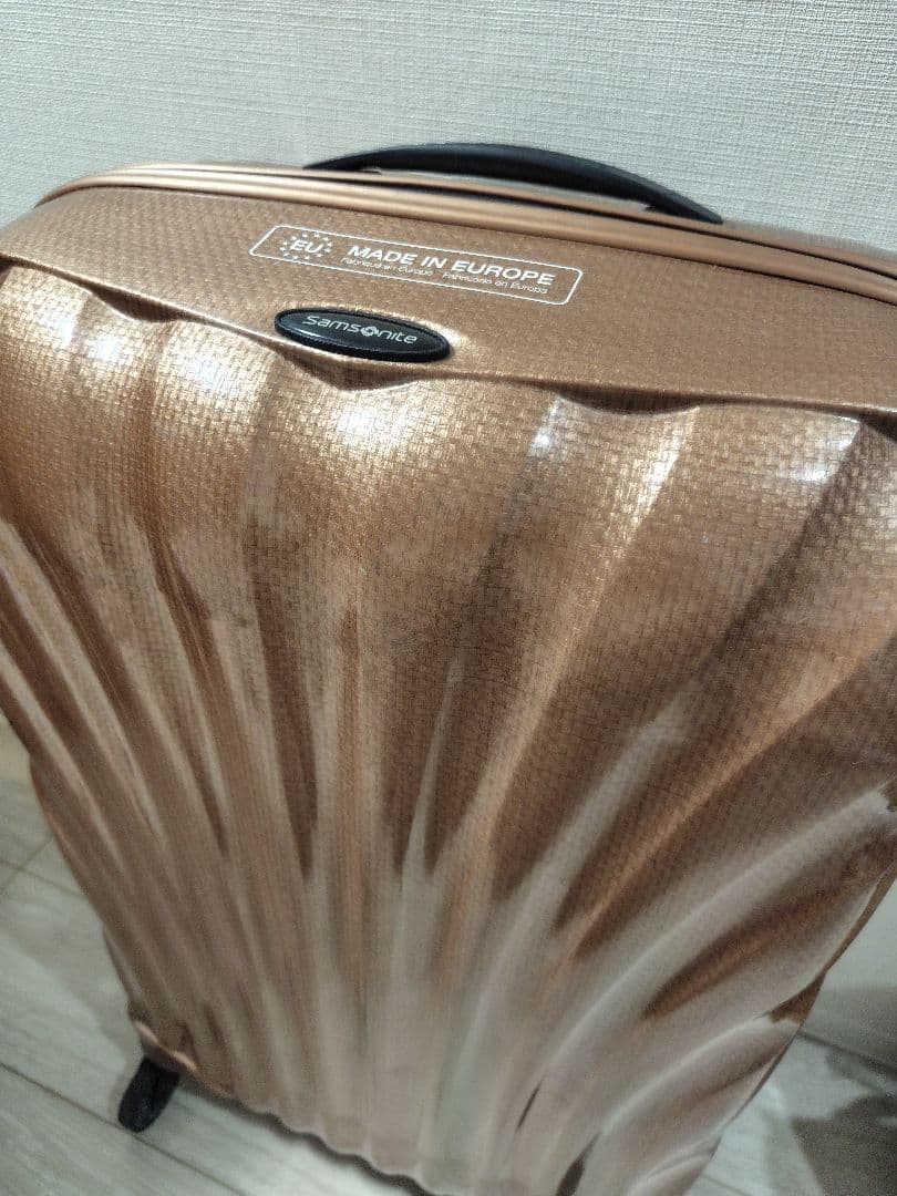 サムソナイト　コスモライト　68L　スーツケース　ゴールド　超軽量　レア 中型