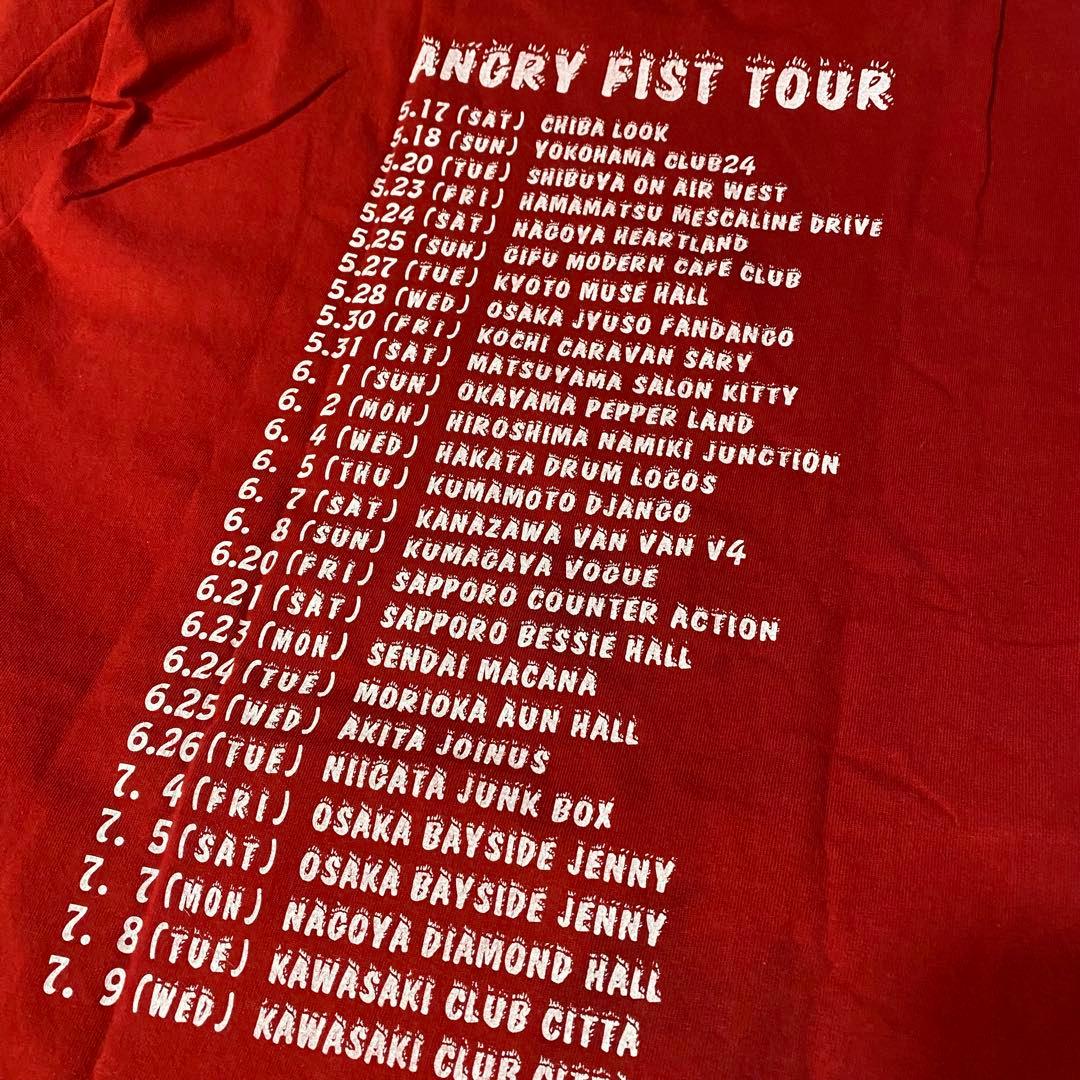 【90's】 HI-STANDARD ANGRY FIST TOUR Tシャツ