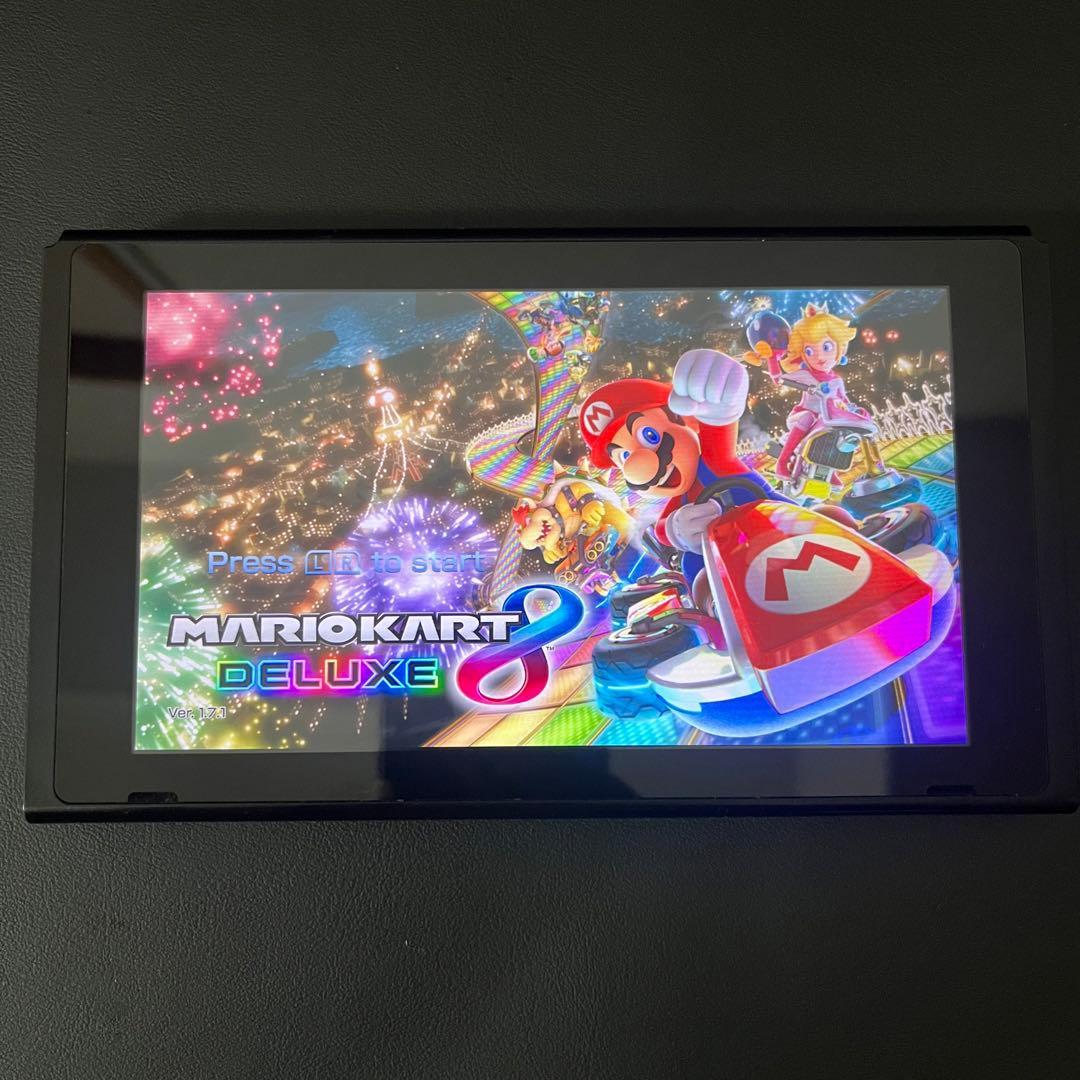 【美品/新品スティック交換済み/動作確認OK】Switch 本体 グレー