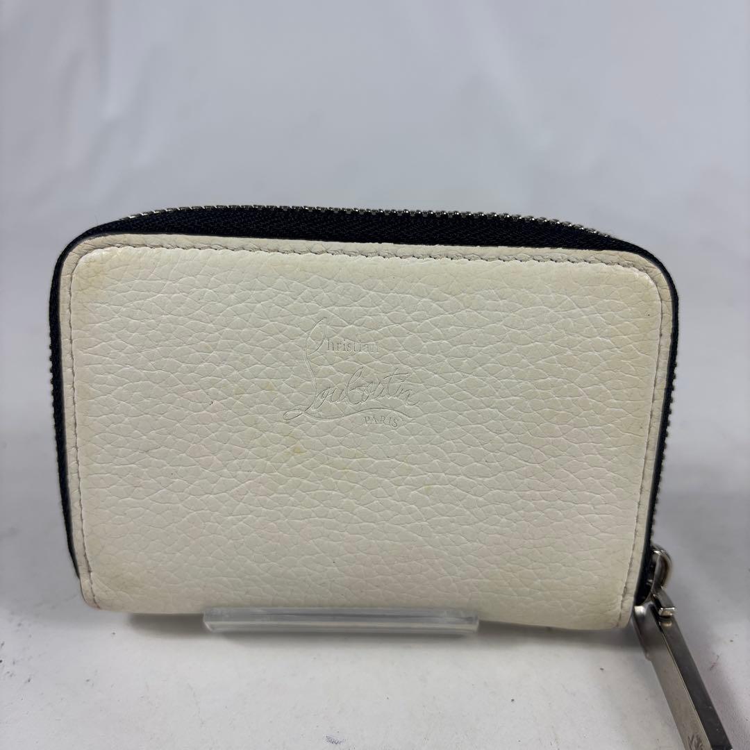 クリスチャンルブタン スタッズ レザー ケース カードケース ウォレット