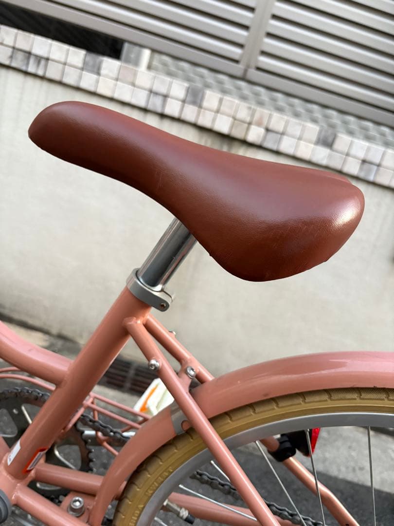 TOKYOBIKE Jr. ステップ　20インチ　ベージュレッド