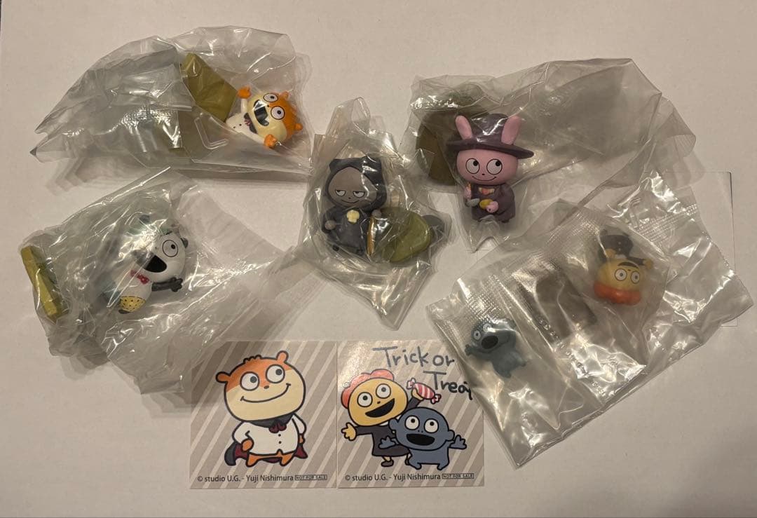 スタジオGUハロウィンナイト　コレクションフィギュア　にしむらゆうじ　セミコンプ