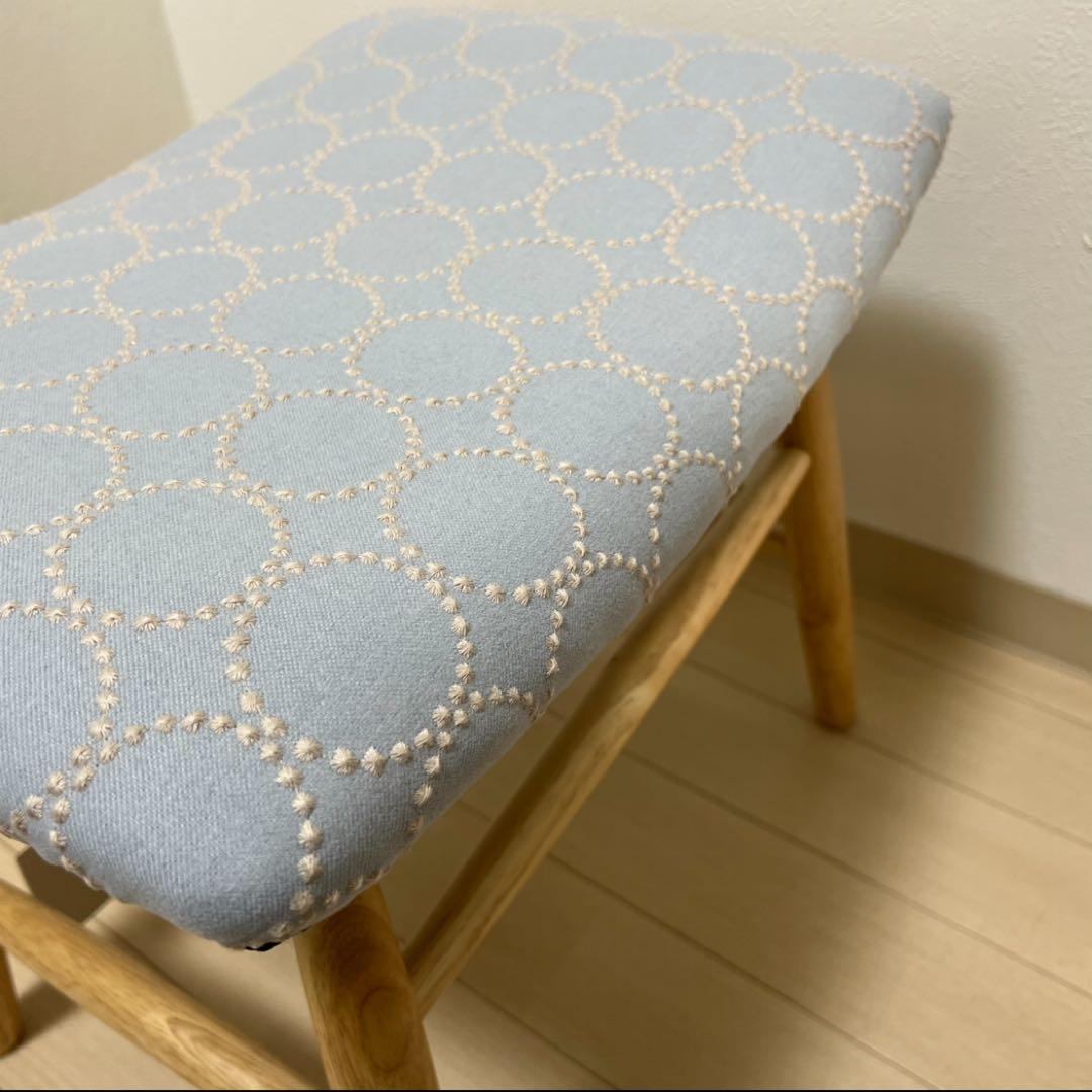 ミナペルホネン dop タンバリン スクエア スツール 【ライトグレー】 椅子