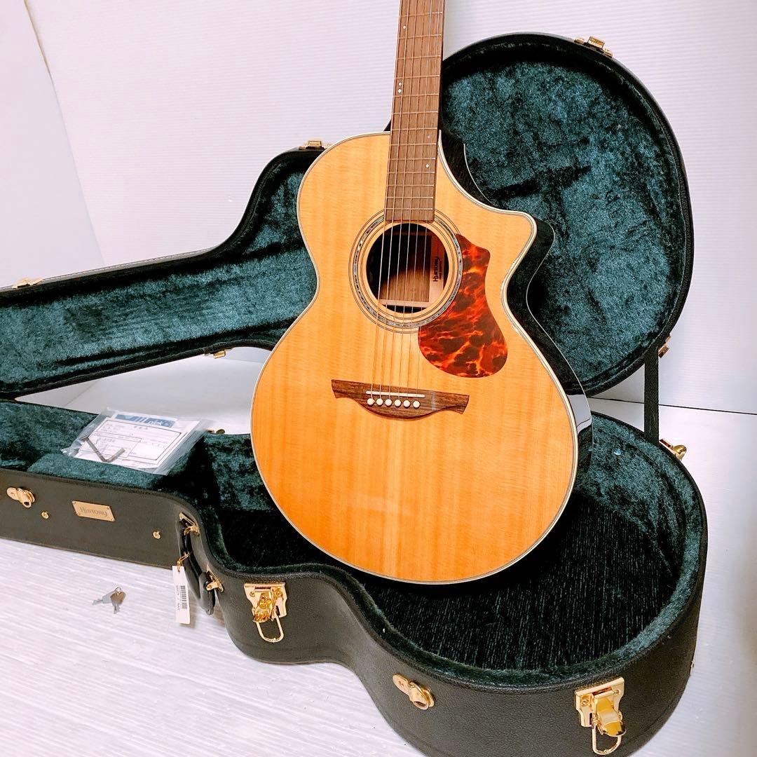 [美品] HISTORY NT-C3 NAT エレアコギター ハードケース付属