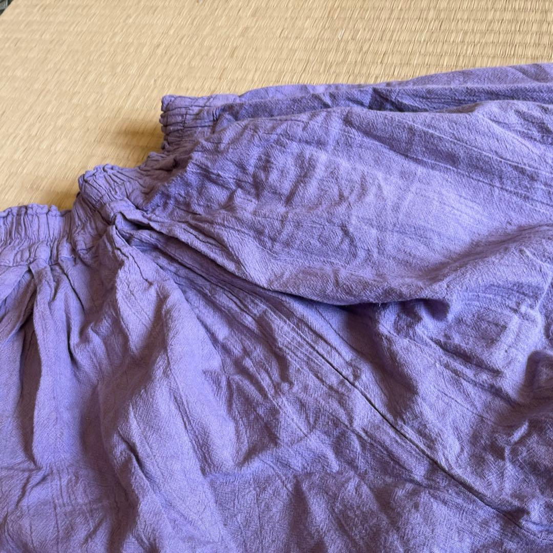 ヂェン先生の日常着　バルーンパンツレギュラーSサイズ