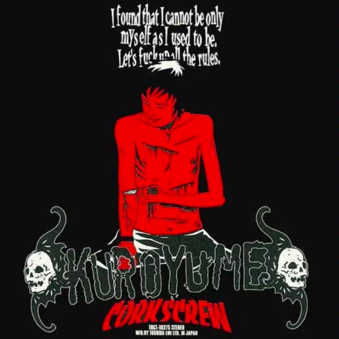 黒夢 CORK SCREW ツアーTシャツ M