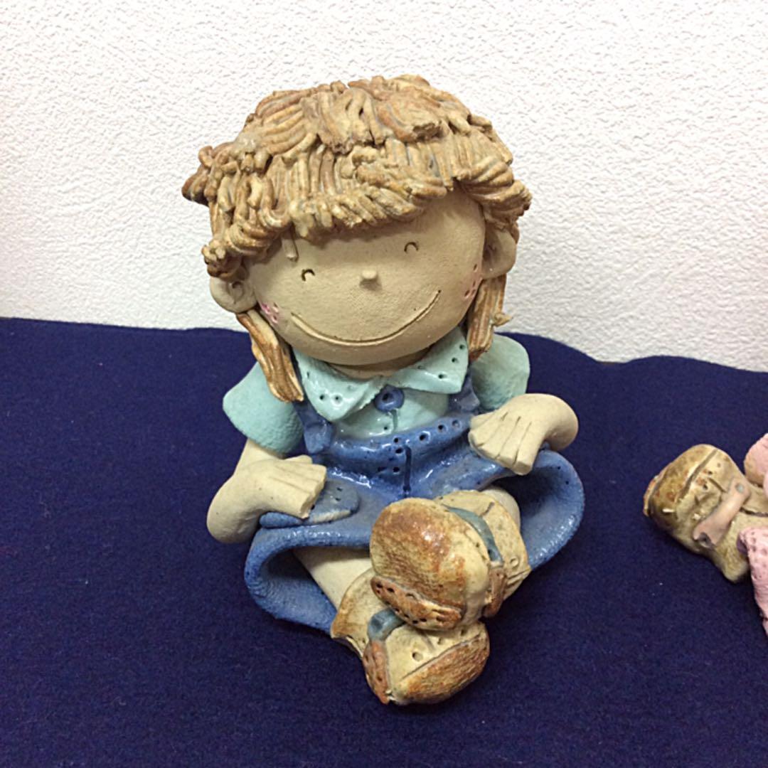 22_手作り泥人形焼 ペアセット