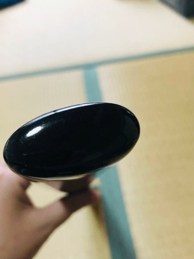 旧家蔵出し品　赤茶色　蝋色塗り　大刀の鞘　刀装具　武具