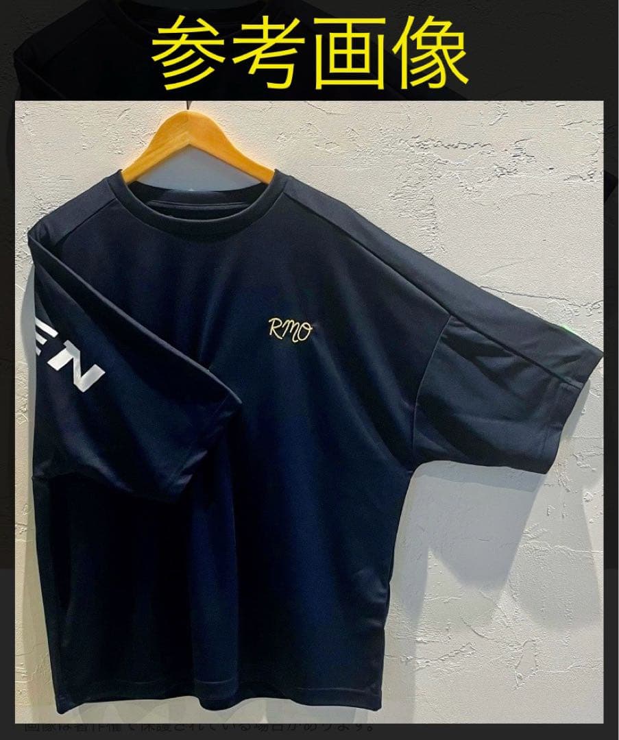 【未使用品】 Lサイズ TEAM雷電 RMO Tシャツ ネイビー 萩原聖人