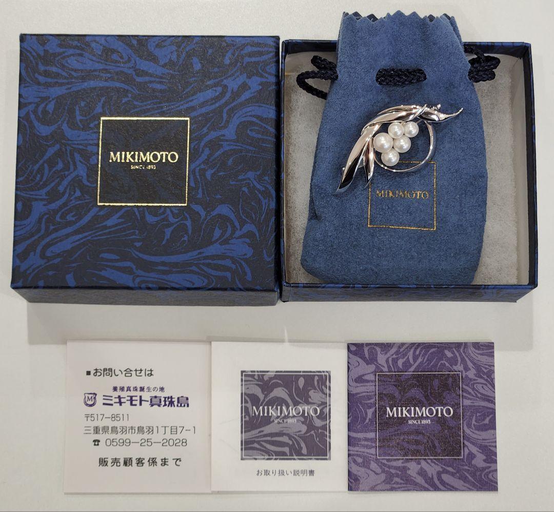 MIKIMOTO ミキモト パール ブローチ コサージュ