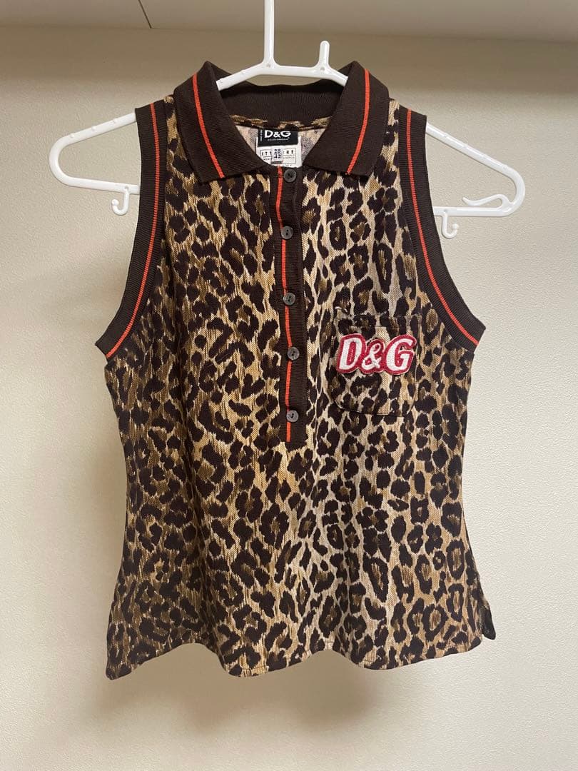 DOLCE&GABBANA ドルチェアンドガッバーナ ポロシャツ ノースリーブ