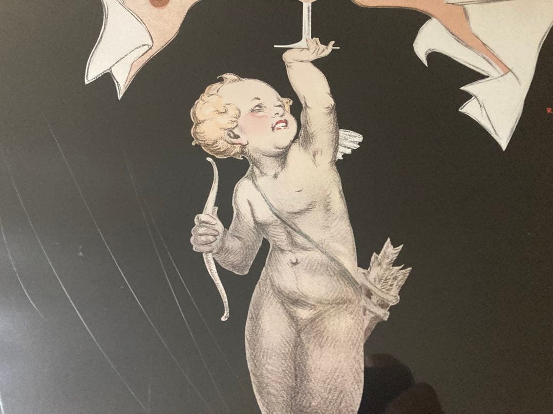 ラモスピント　RAMOS-PINTO 広告　額装　カップルキス