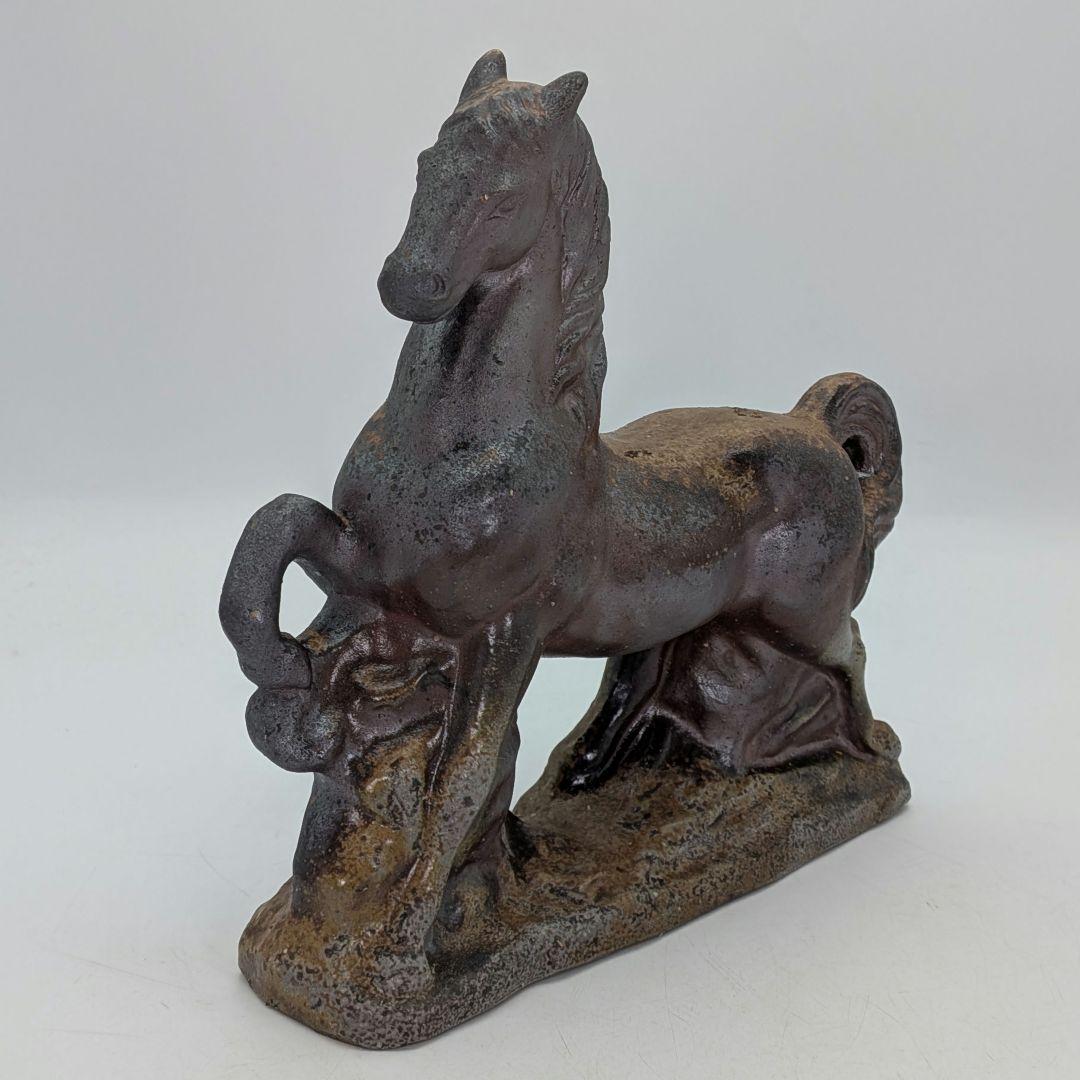 山麓窯 中村朝男 備前焼 午置物 共箱共布栞 干支置物 午年 馬 ウマ 在銘