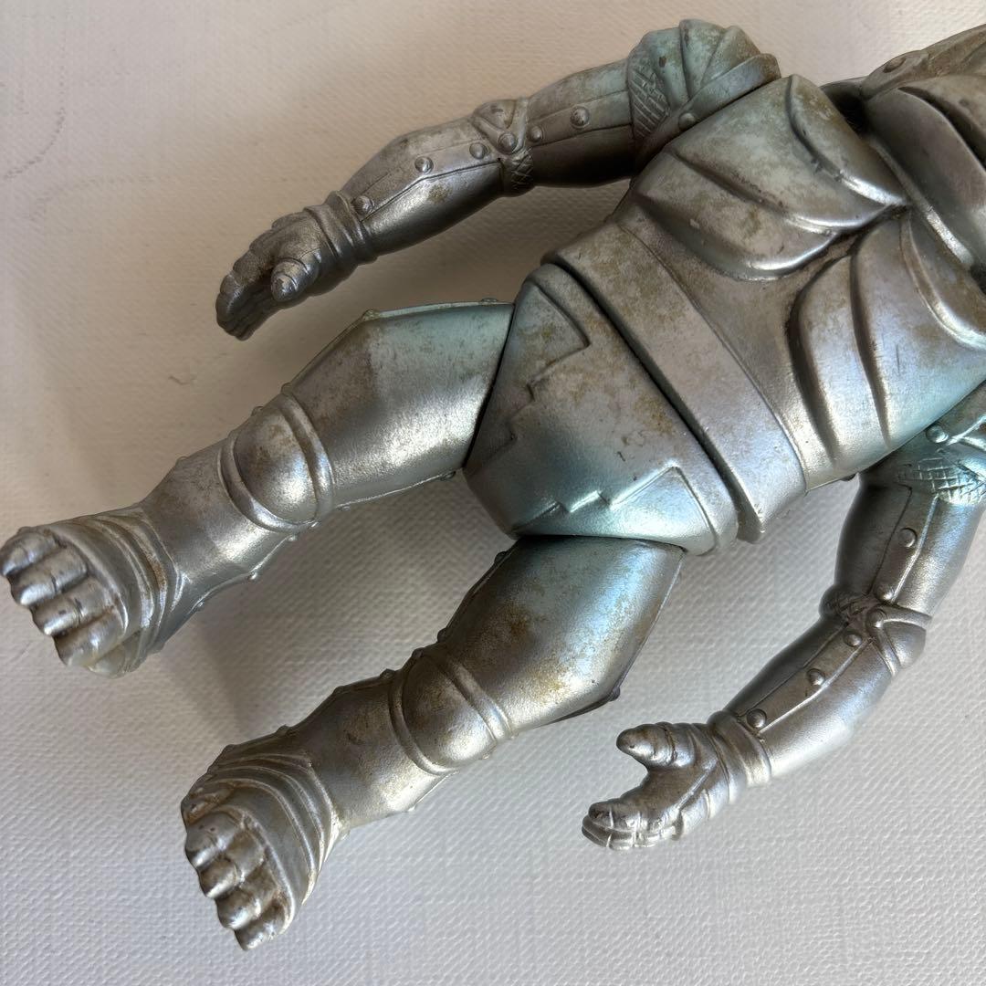 山勝　メカニコング　ソフビフィギュア　ゴジラ　当時物　足裏版権シール付き