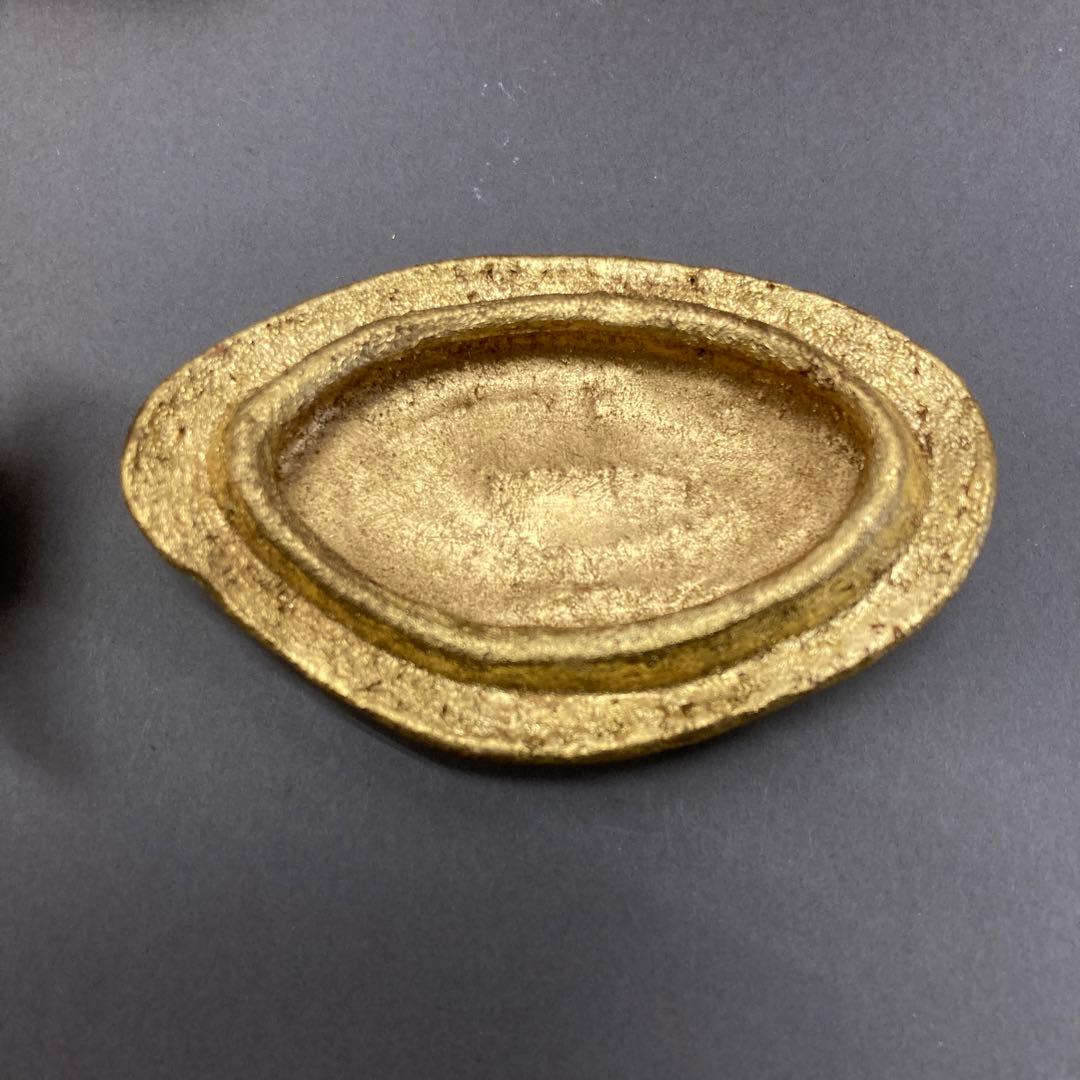 茶道具　鯛香合　金箔付　葆光斎書付　共箱　S37TK