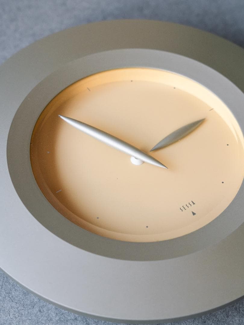 90s 加藤孝志 Lemnos SESSA Clock ポストモダン 時計