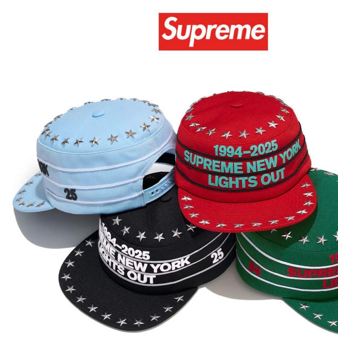 SUPREME ピルボックスキャップ 25FW