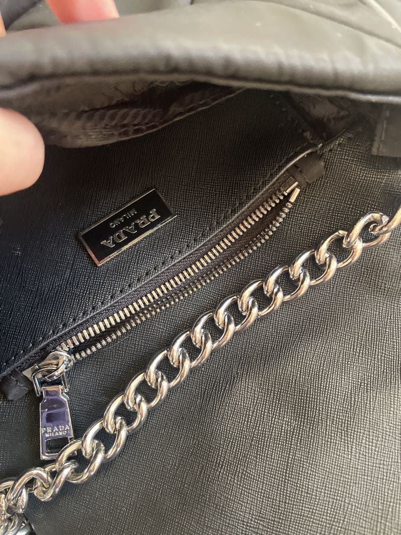 ※専用　PRADA ノベルティブラック ショルダーバッグ キルティング