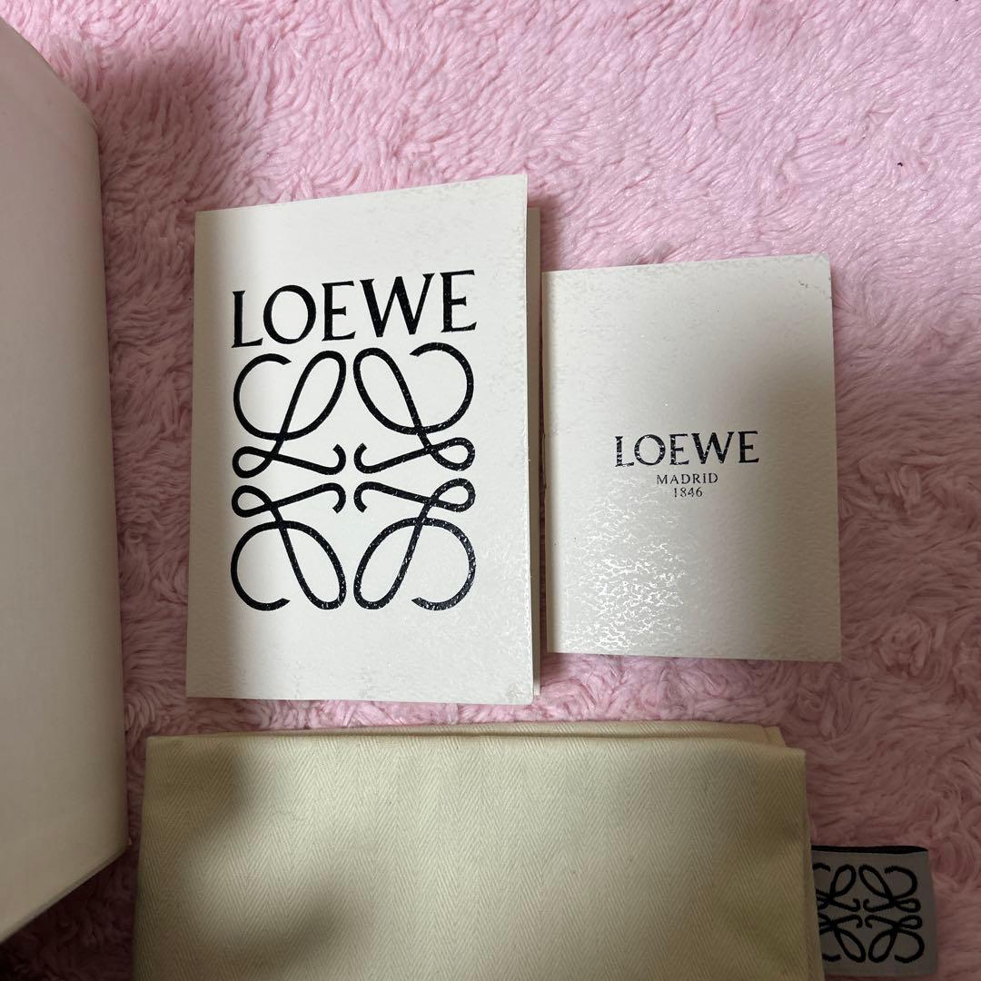 LOEWE サンド　ショルダーバッグ