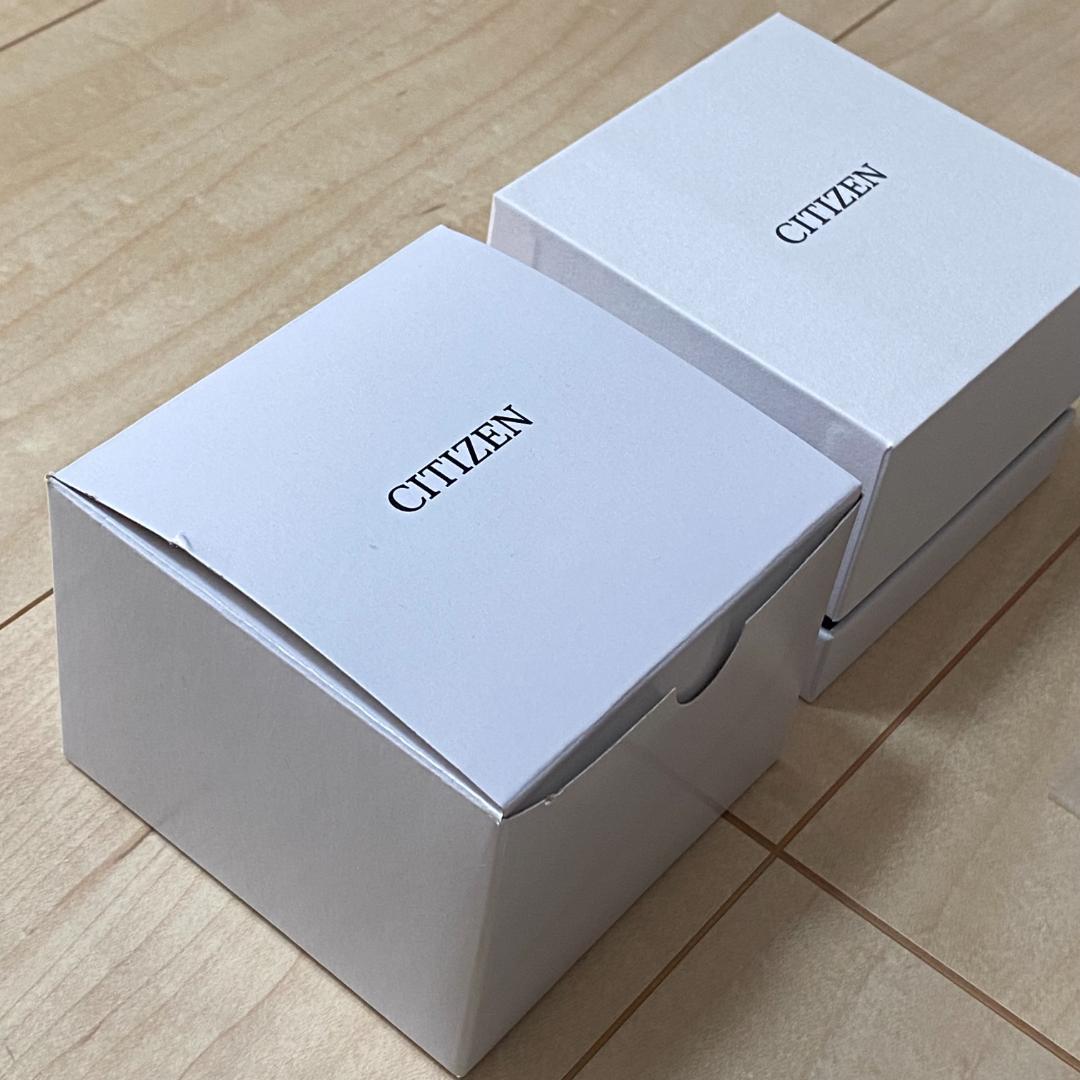1度使用のみ　国内正規品　シチズン　腕時計　AS1060-54A　白　電波時計