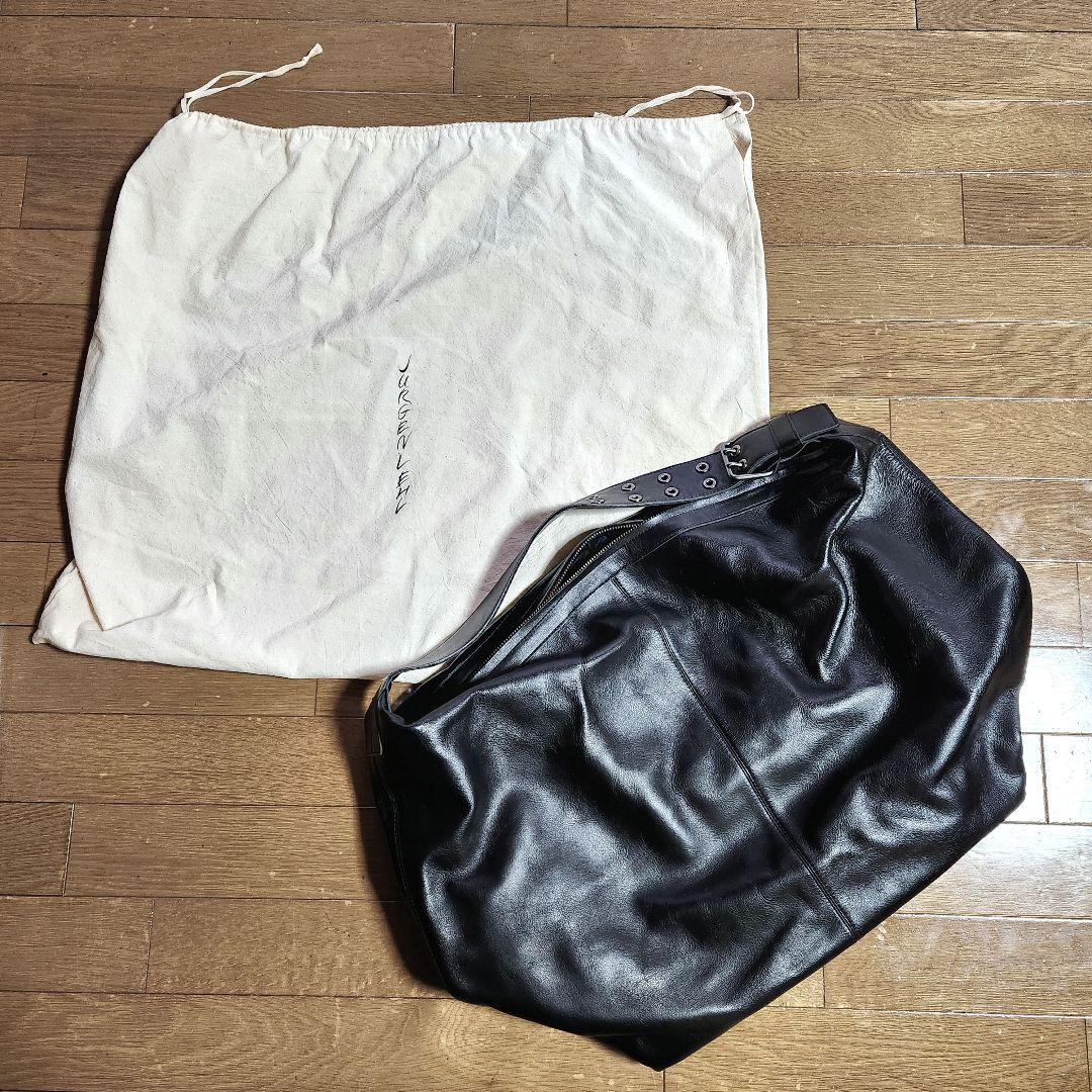 ヨーガンレール　ショルダーバック　レザー　黒