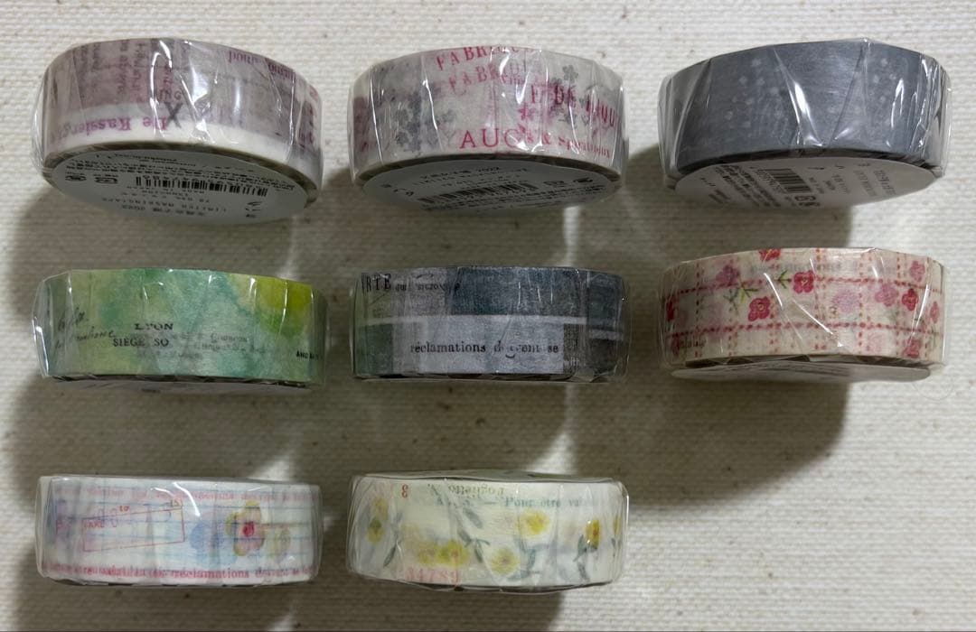 ヨハク　限定マスキングテープ　94点　バラでのご購入も歓迎です